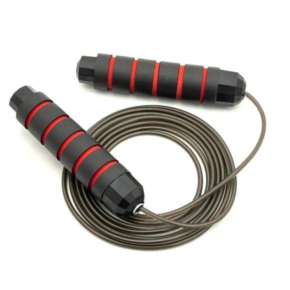 Jump Rope Gym Aerobic Exercise Boxing Skipping Adjustable Bearing Speed Fitness - Picture 1 of 6